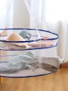 The creative home three-layer windproof drying basket is foldable Specification image
